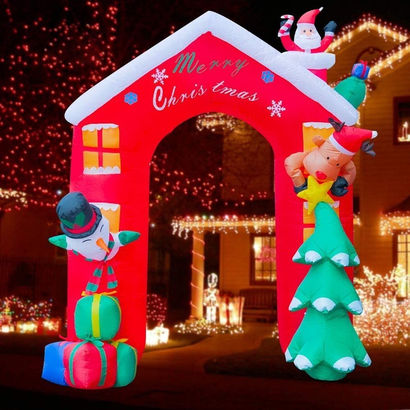 Xmas Inflatable Arch Inflatable Advertising