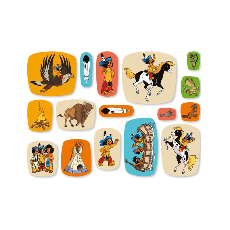 Yakari Party sprinkle decoration 48 pieces