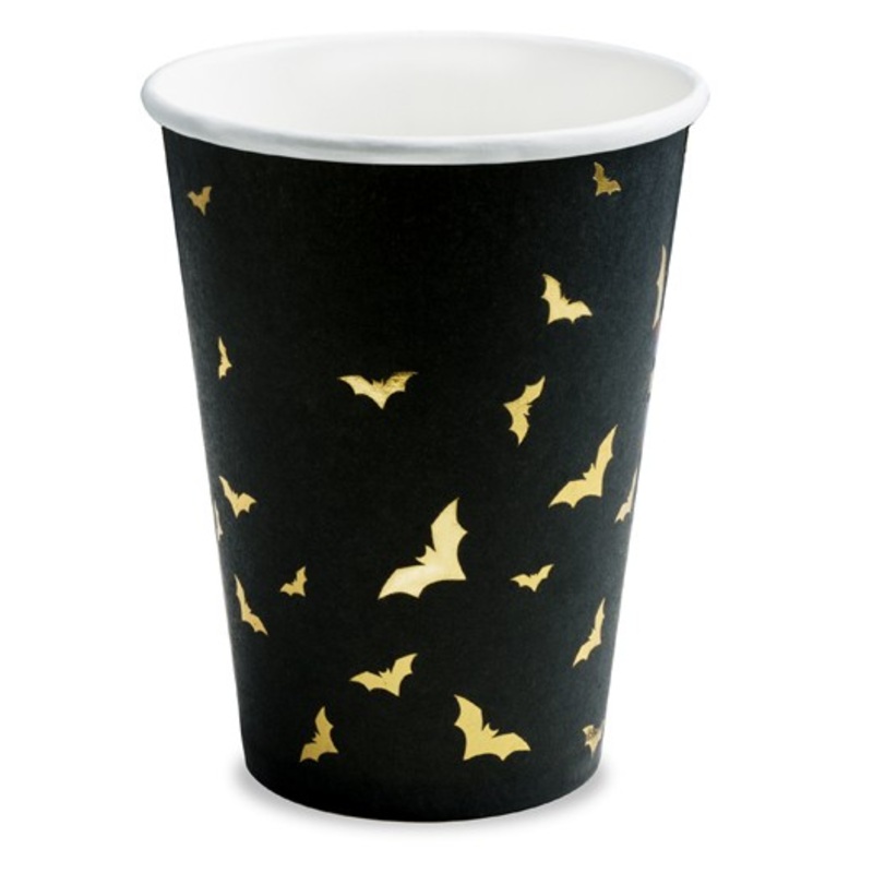6 Be-Scary Paper Cups 220ml