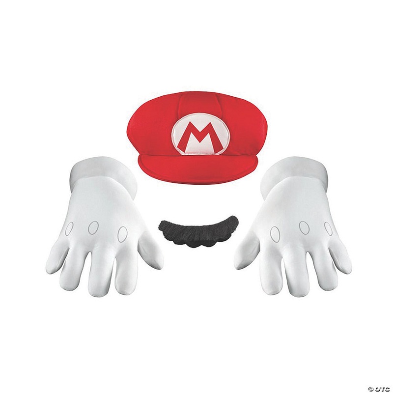 Adults Super Mario Bros. Mario Accessory Kit