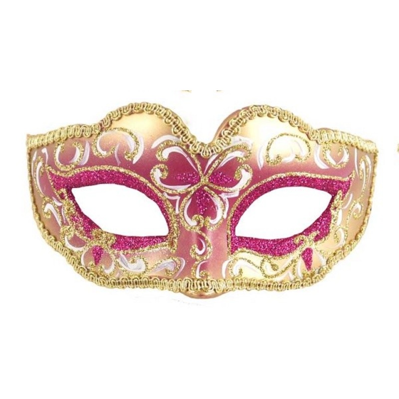 Glitter Eye Mask – Dark Pink