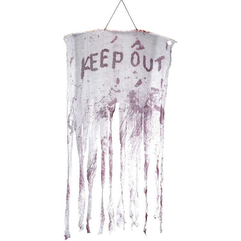 Keep Out Fringed Hanging Decoration 1.5m