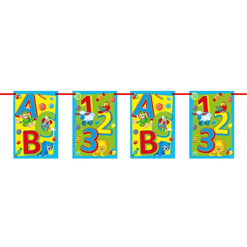 School start ABC pennant chain 10m