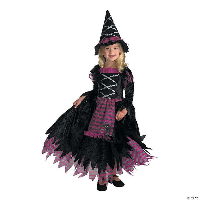 Girl’s Fairy Tale Witch Deluxe Costume