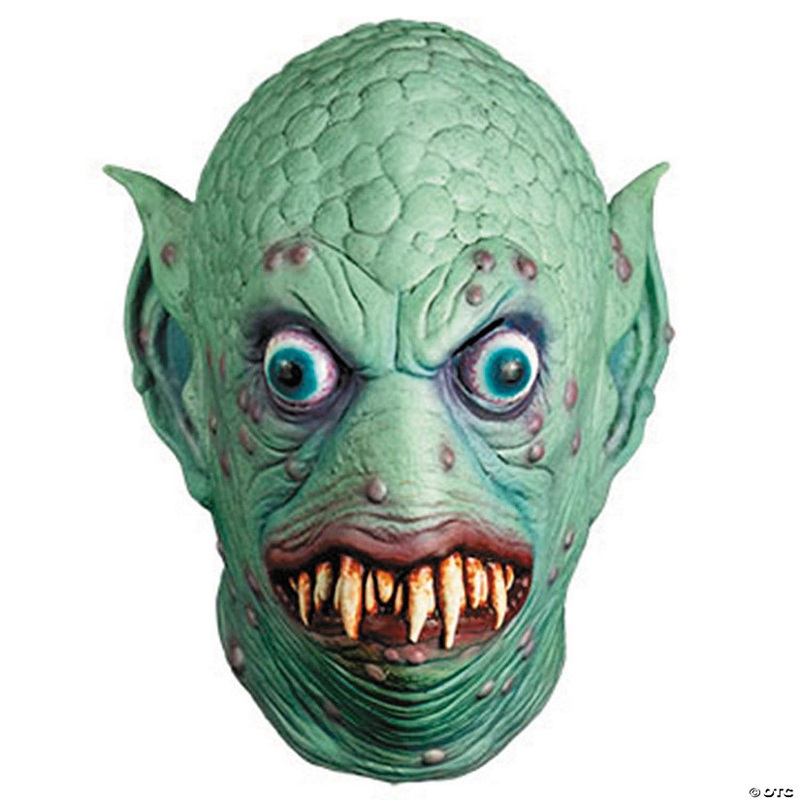 Adults Collier Wilmes Green Beach Goon Latex Overhead Mask – One Size