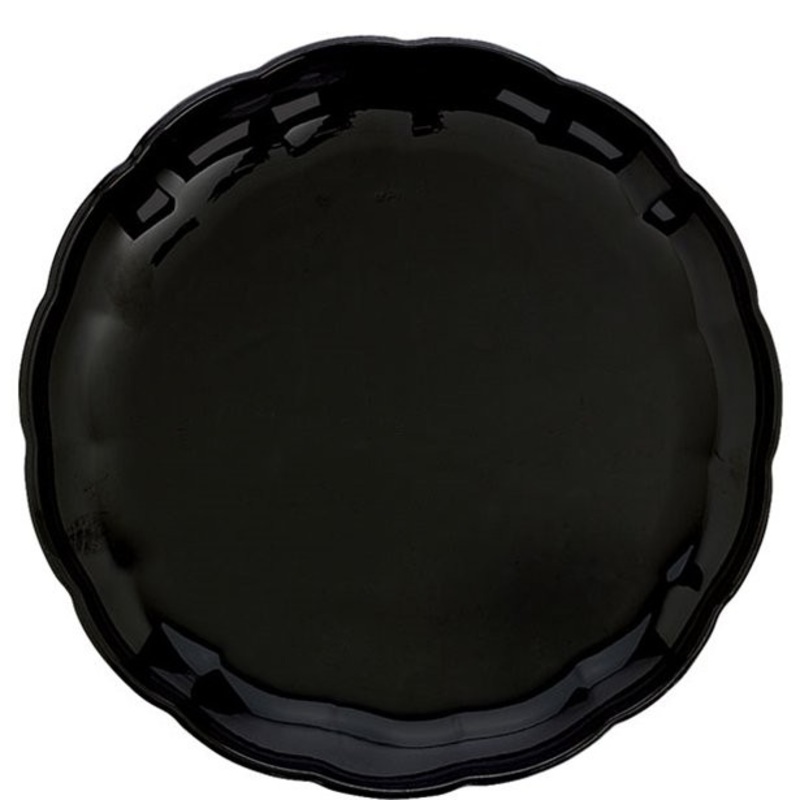 Black tray 30cm