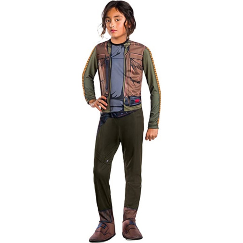 Girl’s Star Wars: Rogue One Economy Jyn Erso Costume Small