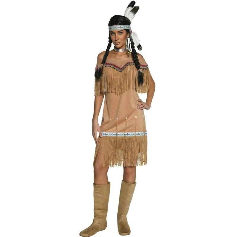 Authentic Western Indian Lady Costume – Plus Size