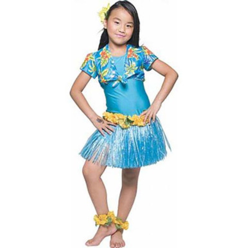 Blue Hawaii Child Costume Small