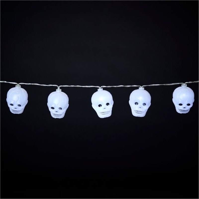 Skull fairy lights 2m