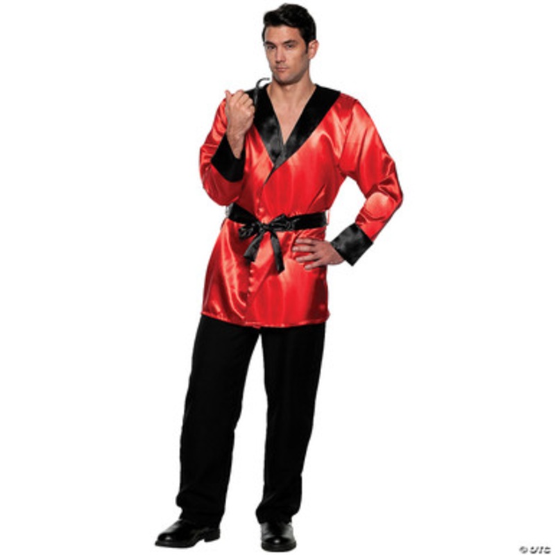 Smoking Jacket Satin – Adult Standard