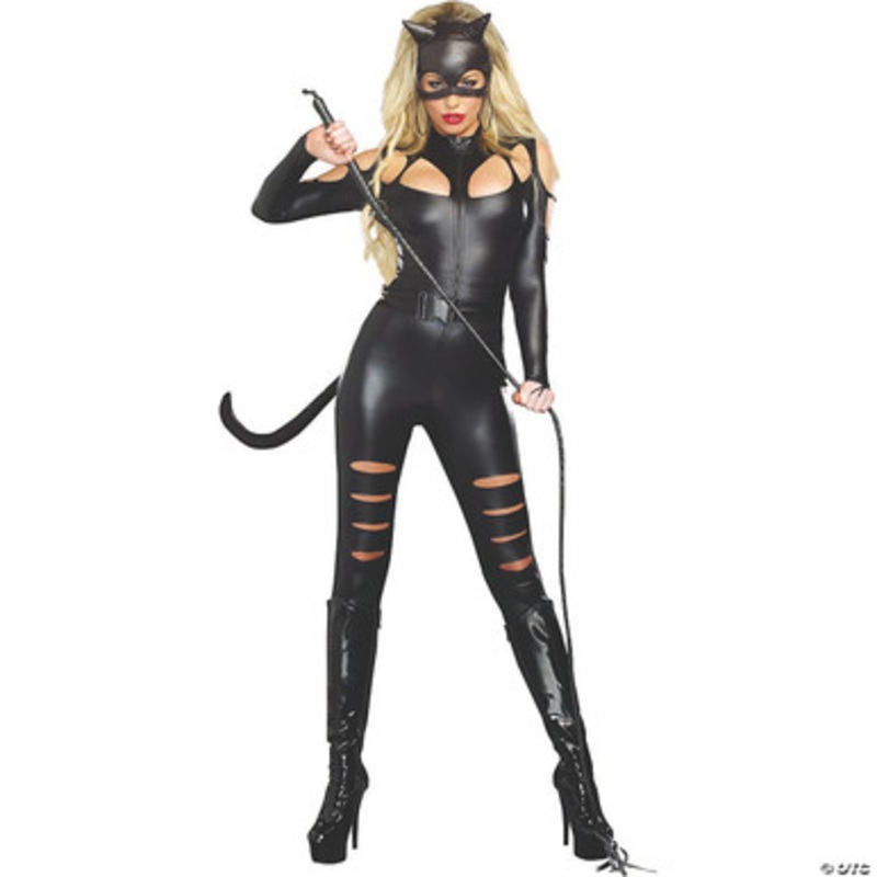 Women’s Cat Fight Costume Small