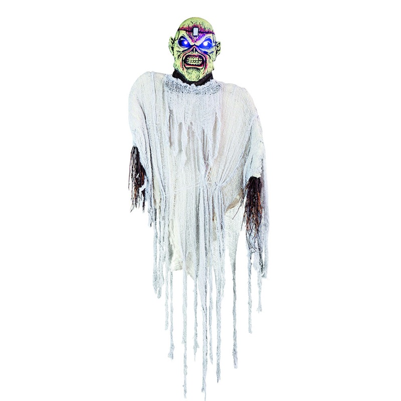 Hanging skeleton with light eyes 160cm