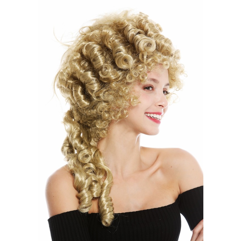 Women’s wig historic baroque noble blond blonde Marie Antoinette beehive 91029