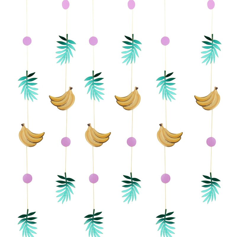 6 Caribbean Vibes hangers 1.5m