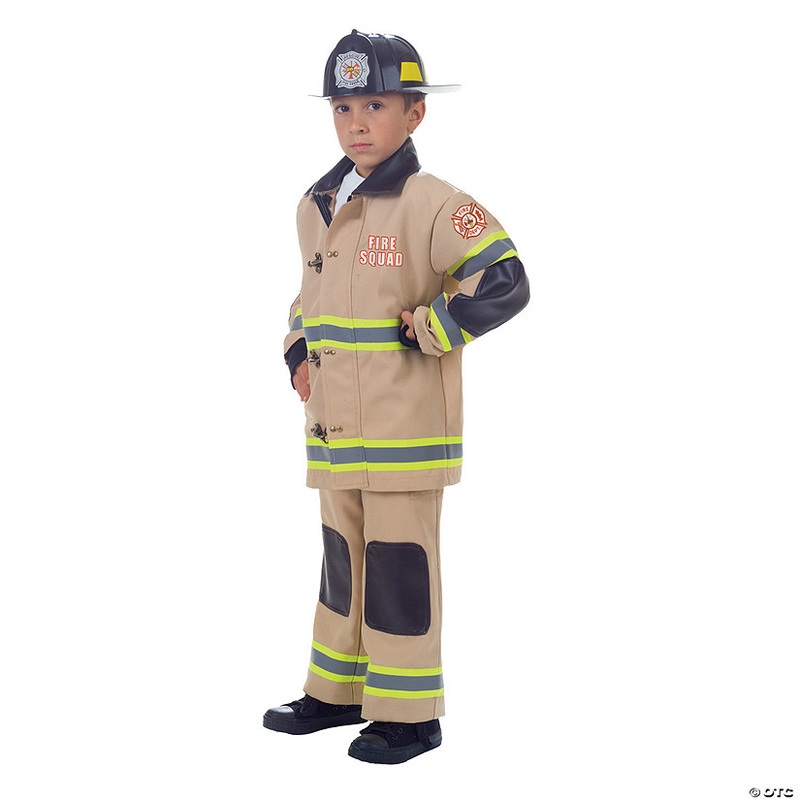 Boy’s Firefighter Costume|CHLDSM|CHLDLRG