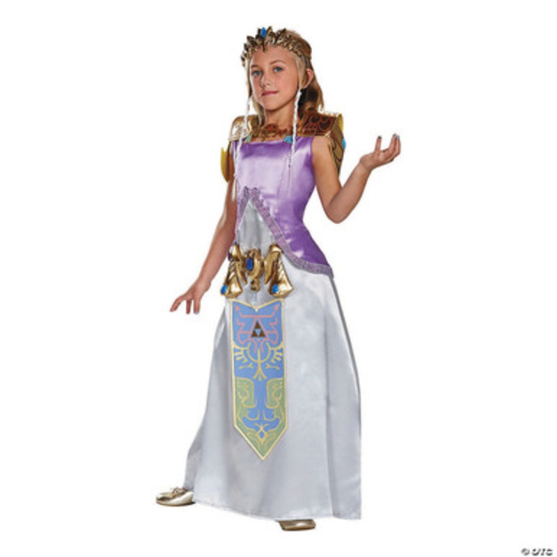 Princess Zelda Deluxe Girl’s Costume Small