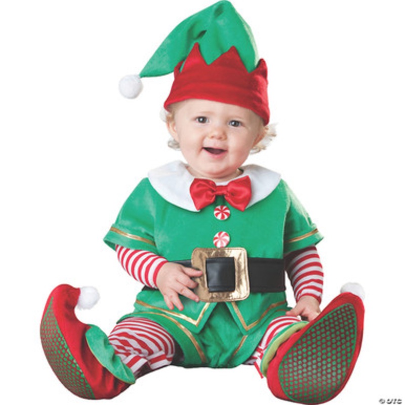 Santa’s Lil’ Elf Infant Costume 6-12