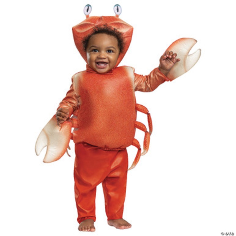 The Little Mermaid Sebastian Costume- Toddler 12-18 months
