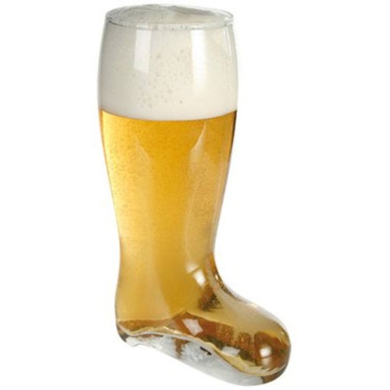 Beer boots beer glass 22cm