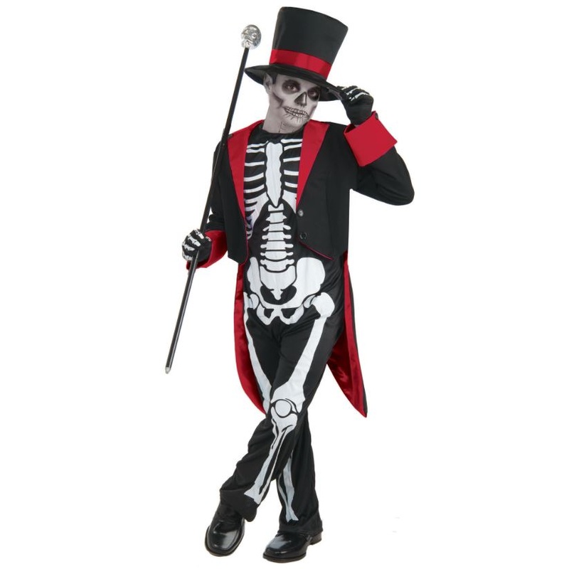 Mr Bone Jangles Costume -Kids