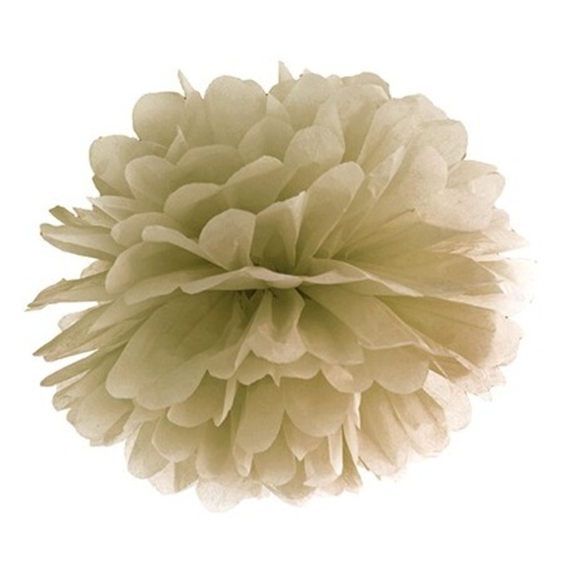 Pompon Romy gold 25cm