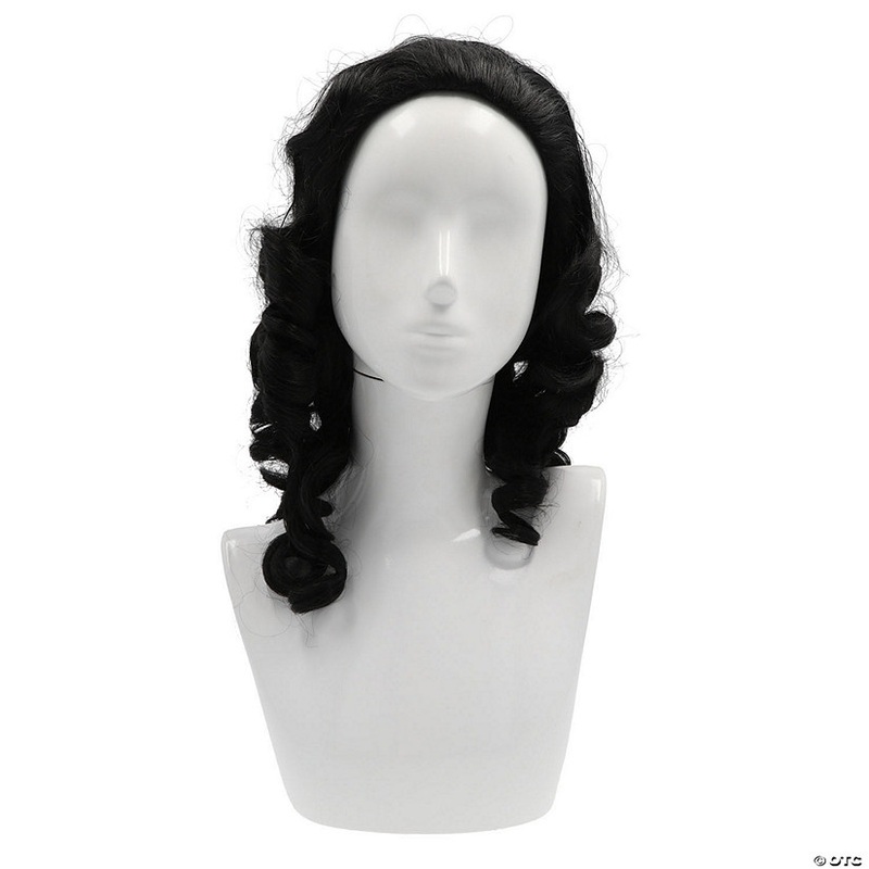 Adults Southern Belle with Ringlets Wig – Black 1
