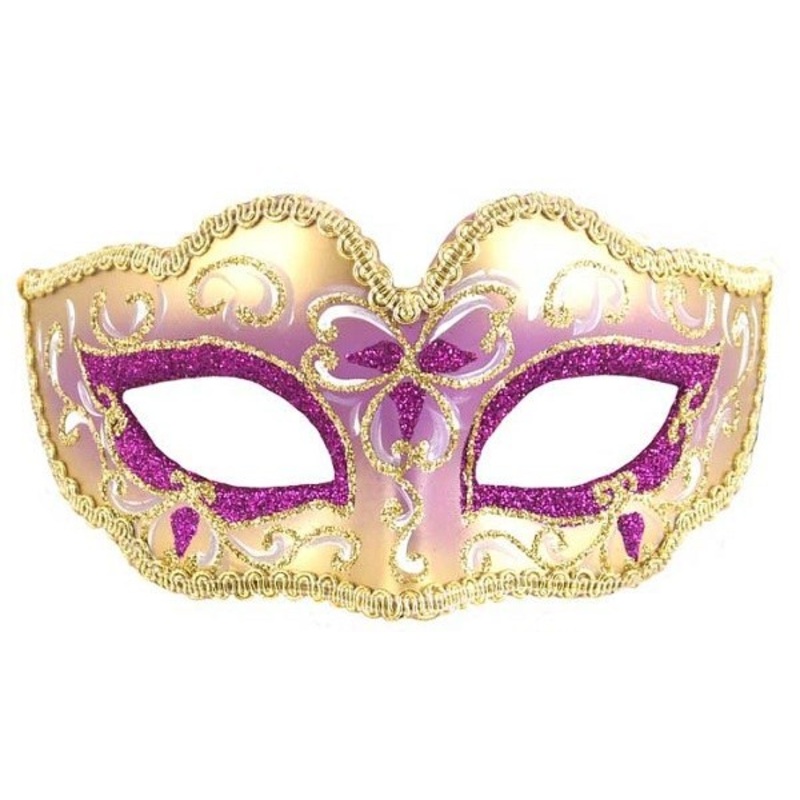 Glitter Eye Mask – Purple