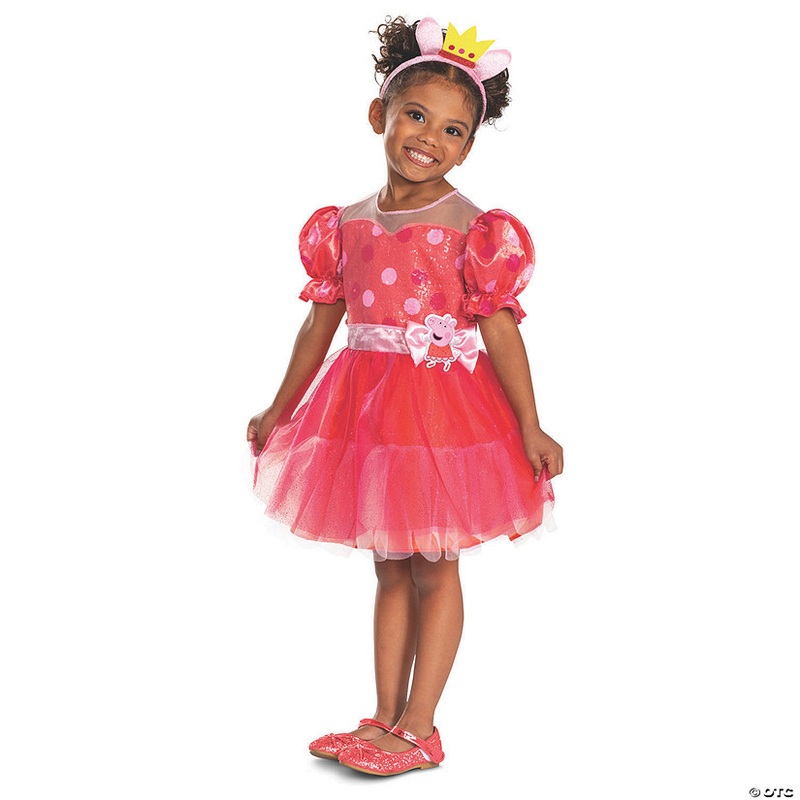 Toddler Peppa Pig 20th Anniversary Peppa Pig Dress Costume