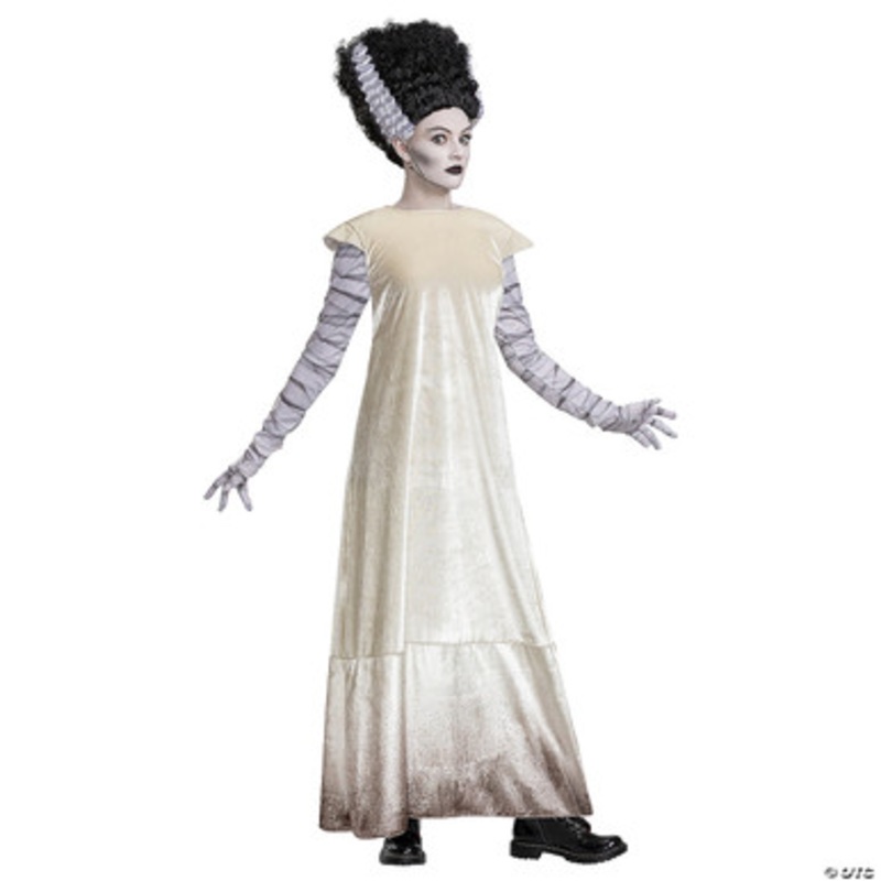 Bride of Frankenstein  Deluxe Costume – Adult Small