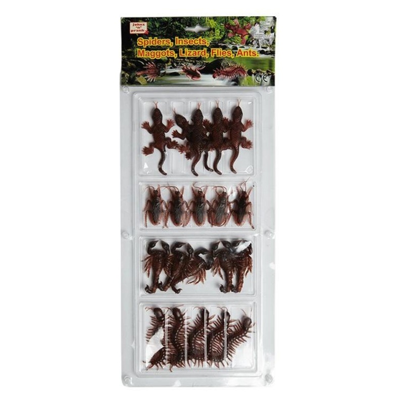 Jungle insect scatter decoration, 20 pieces
