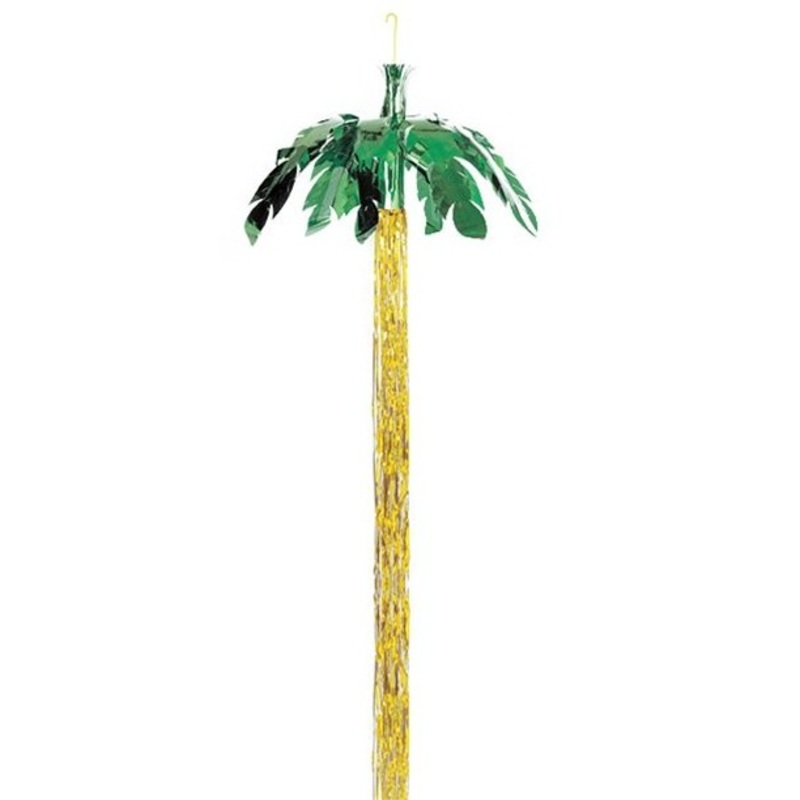 Palm tinsel hanging decoration 2.43m