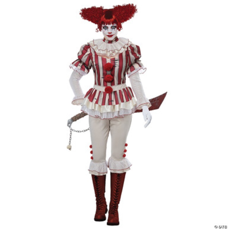 Sadistic Clown Adult Costume Small