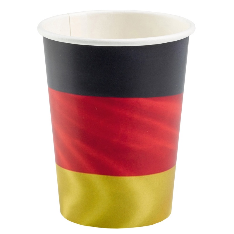 6 Germany WM paper cups 500ml