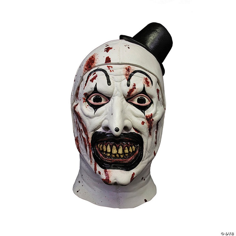 Adults Terrifier Art the Clown Killer Latex Mask – One Size