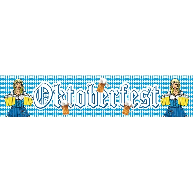 Wiesn Madl foil banner 2.6m
