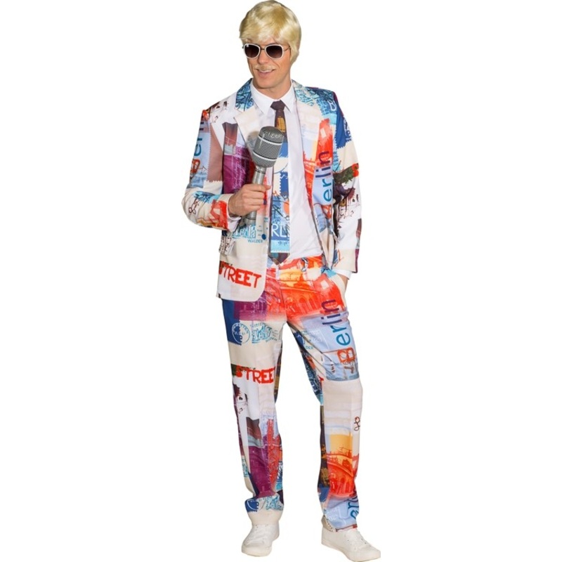 Berlin street art men’s suit 46