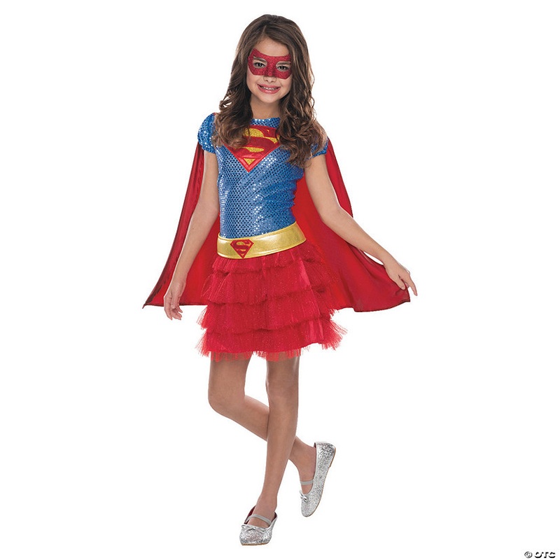 Girl’s Tutu Dress Supergirl Costume