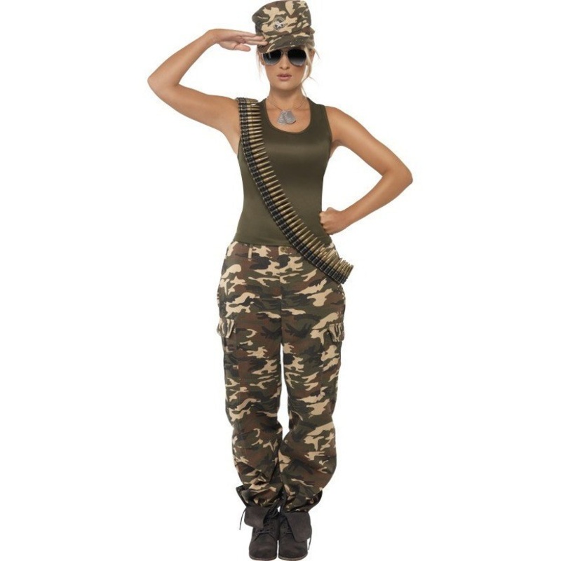 Khaki Camo Costume – Teen