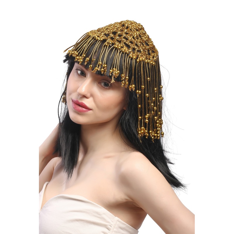 Lady Party Wig Halloween Cleopatra Arabian Nights Odalisque Hollywood Diva 60264