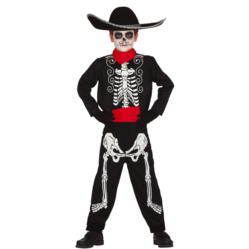 Mariachi Skeleton Costume – Tween