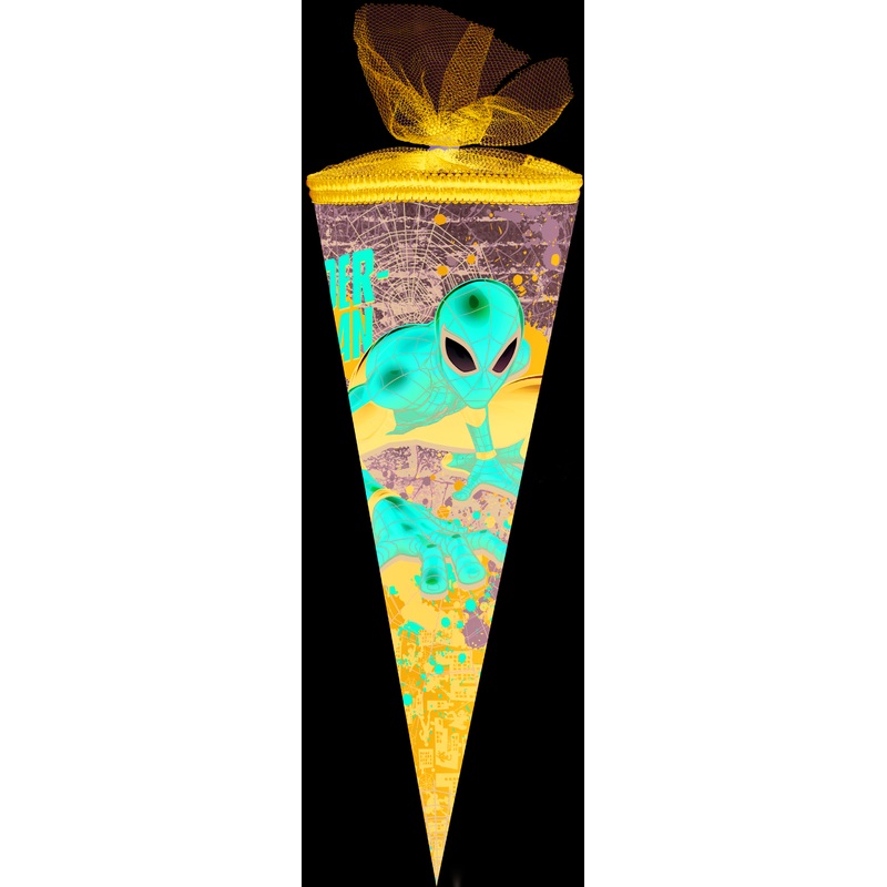 School cone with Spiderman 22cm