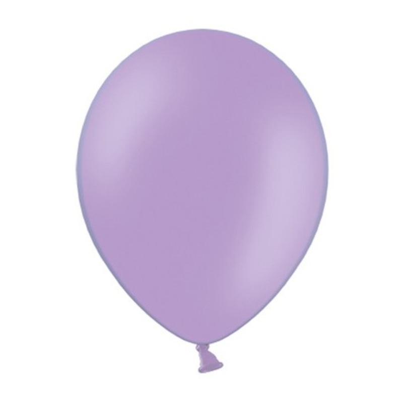 100 party star balloons purple 27cm