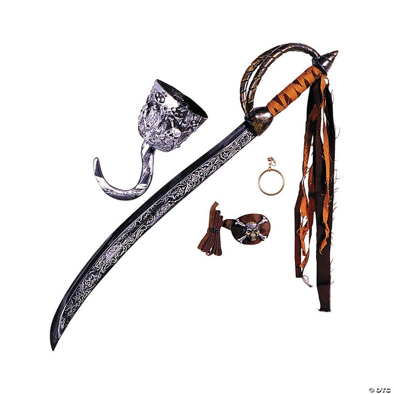Adults Caribbean Pirate Set