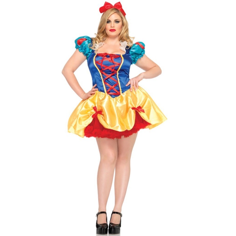 Deluxe Sexy Fairytale Snow White – Plus Size