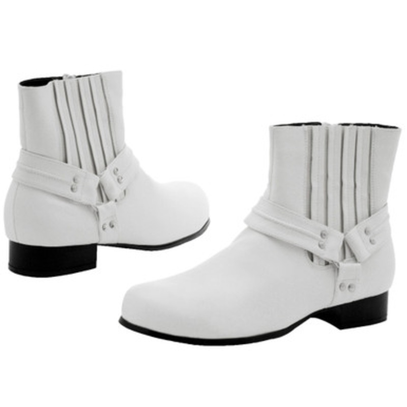 Men’s Rebel Boot – White  Medium