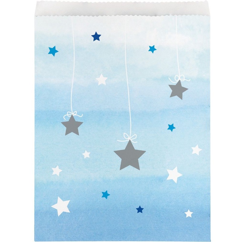 10 twinkle baby boy gift bags
