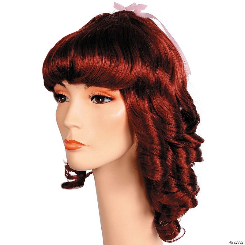 Adults Little Women Ringlets with Bangs Wig