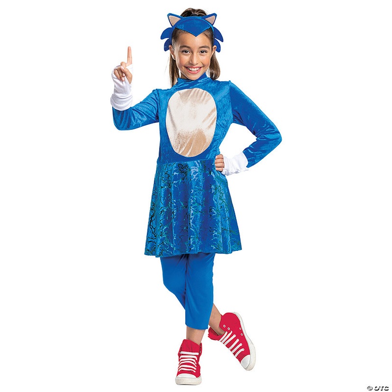 Girl’s Sonic Movie Costume|G 7-8|G10TO12