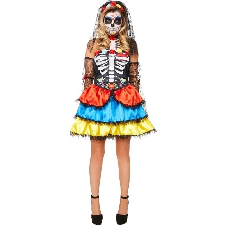 Day of the Dead Senorita – Ladies Plus Size